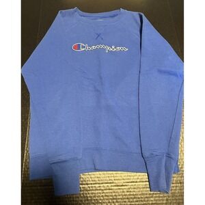 Vintage Champion crewneck sweatshirt Size M Blue